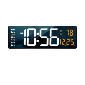 MAXIVE Digital 41 cm × 16 cm display with a modern slim design for home, office, or commercial use.